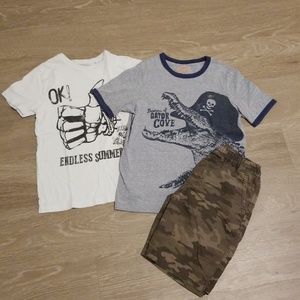 Boy bundle matching top&bottom